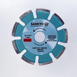 Zeige Details für Fugenfräser SANKYO TP-4,5Y, D115 x 6,0 x 22,2mm Bild von Fugenfräser SANKYO TP-4,5Y, D115 x 6,0 x 22,2mm