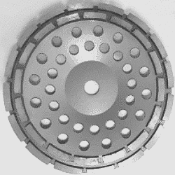 Zeige Details für Topfscheibe STD-100 mm  /22,2DC-ABRASSIV, Doppelreihig Bild von Topfscheibe STD-100 mm  /22,2DC-ABRASSIV, Doppelreihig