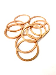 Zeige Details für Kupferringe (32 x 38 x 2,0) (VE10 Stück) Bild von Kupferringe (32 x 38 x 2,0) (VE10 Stück)