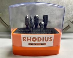 Zeige Details für Rhodius Pro Line Hartmetall Fräser HF 5 für Stahl mit Schaft 6 mm Bild von Rhodius Pro Line Hartmetall Fräser HF 5 für Stahl mit Schaft 6 mm