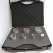 Zeige Details für 7 Stück Fliesenbohrkronen "SILVER POWER" im SET Bild von 7 Stück Fliesenbohrkronen "SILVER POWER" im SET