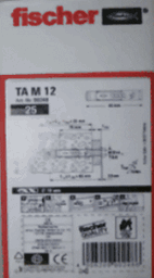 Zeige Details für 25 Schwerlastdübel im KARTON  TA M 12 FISCHER - D 18 mm Bild von 25 Schwerlastdübel im KARTON  TA M 12 FISCHER - D 18 mm