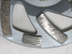 Bild von Topfscheibe Turbine-125 Turbine, 22,2 mm,Gold/Silber Epox